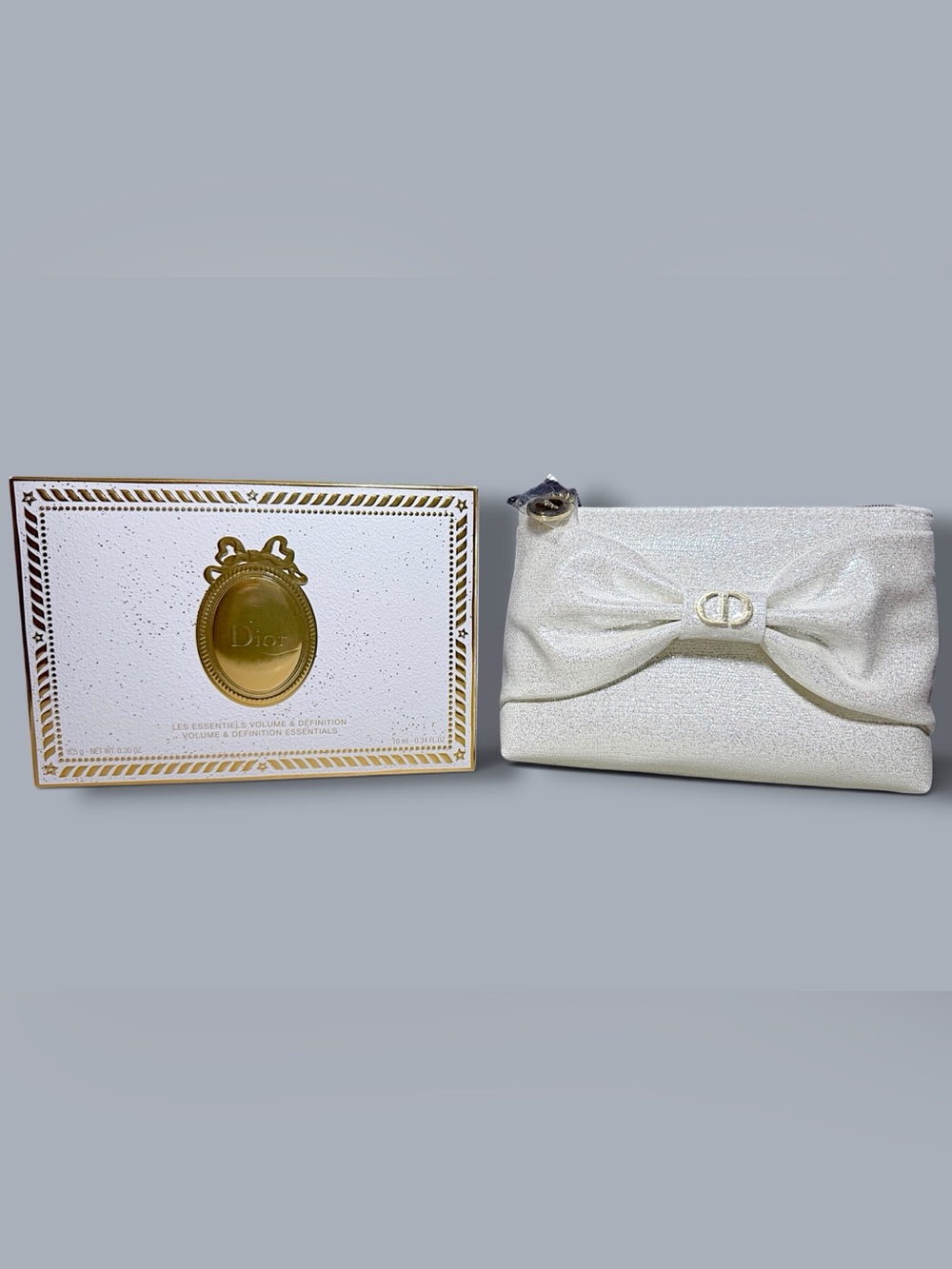 Dior Holiday Pearl White Bow and box only